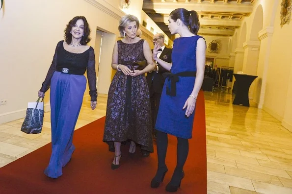 Princess Astrid of Belgium and Charlotte Casiraghi attended a dinner organized by the FXB International Association in Geneva