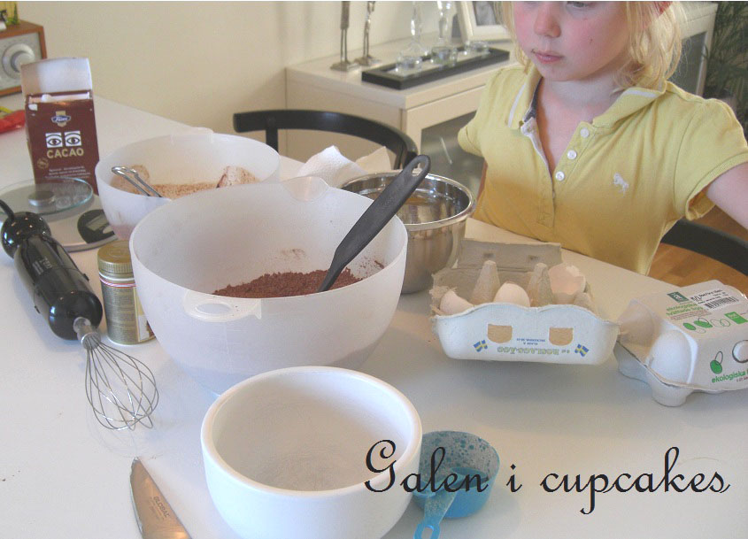 Galen i cupcakes Recept Brownies, Jamie Olivers goda och enkla.