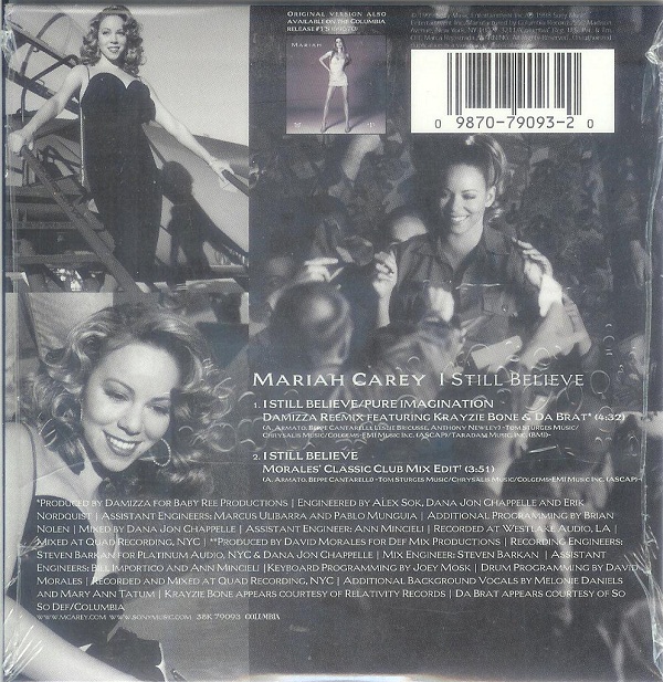 Promo, Import, Retail CD Singles & Albums Mariah Carey I Still Believe (CD Single) 1999 Promo, Import, Retail CD Singles & Albums Mariah Carey I Still Believe (CD Single) 1999