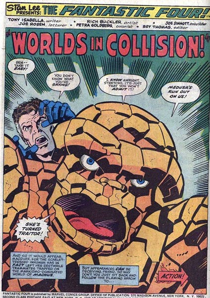 Fantastic Four 153-WorldsInCollision
