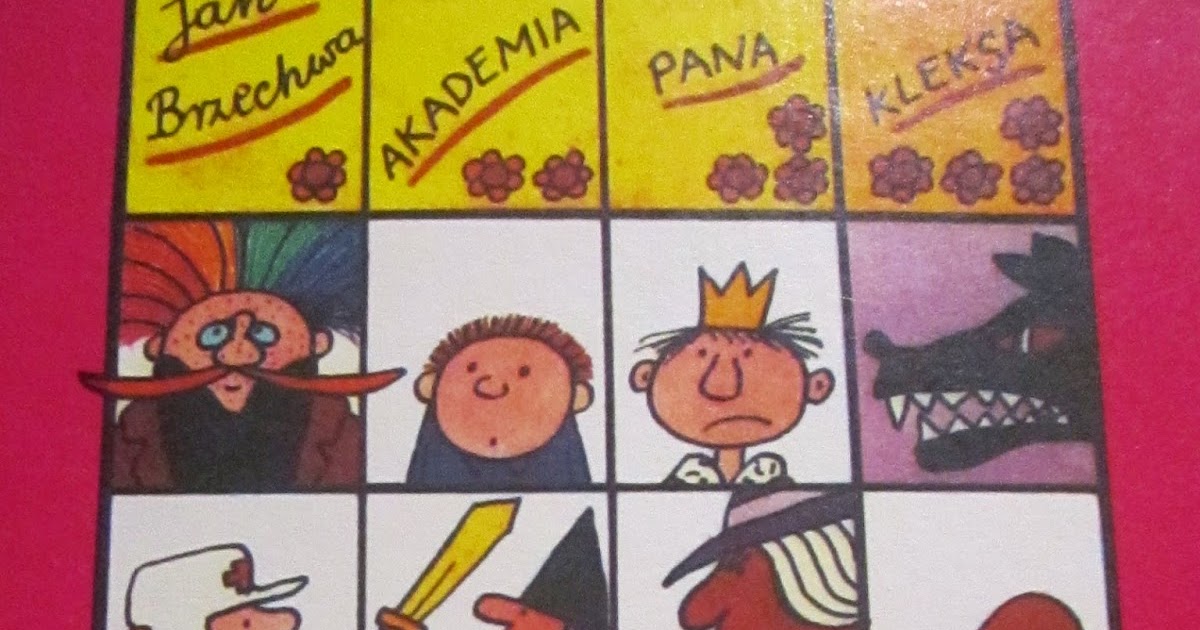 Akademia Pana Kleksa Karty Pracy Odpowiedzi absolutnie nieperfekcyjna: J.Brzechwa "Akademia Pana Kleksa", czyli