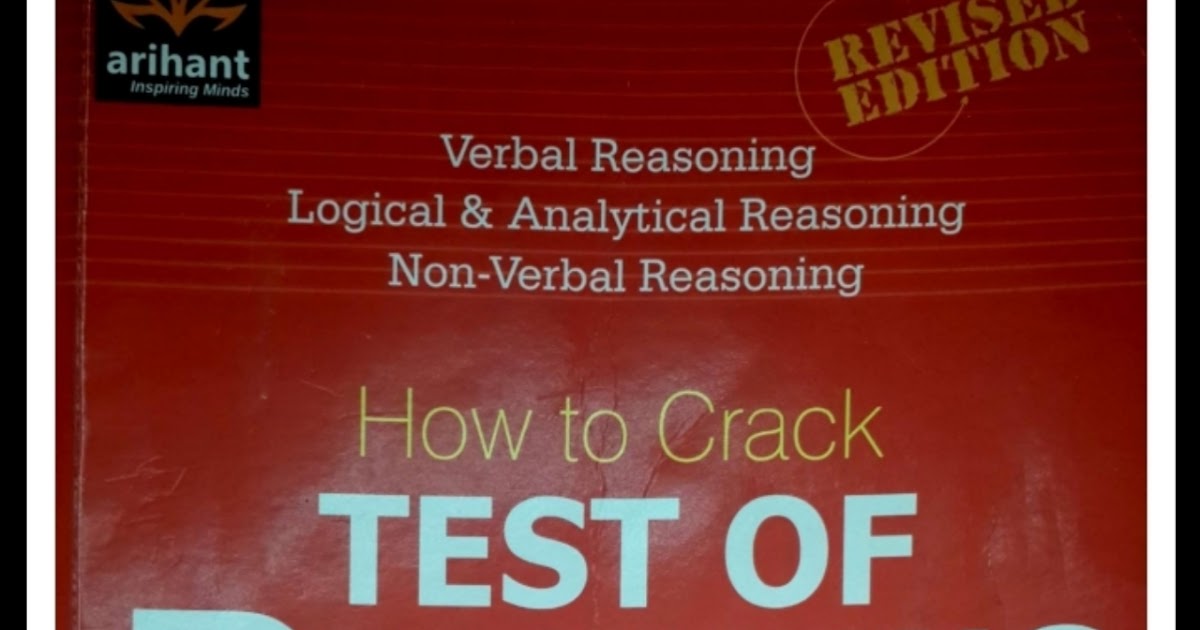 TEST OF REASONING BY arihant publication pdf book download