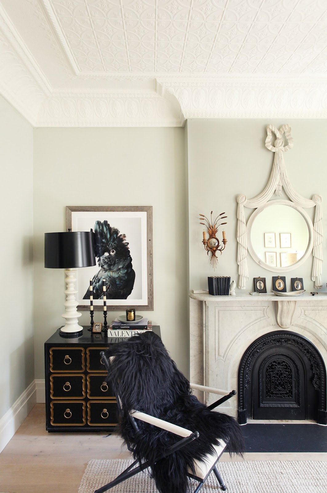 House Beautiful: Black and White and Chic All Over