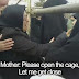 Iran's regime agents caged Mother during son's funeral to prevent "riot" -  Media is silent to avoid damaging the image of the Iranian terror regime