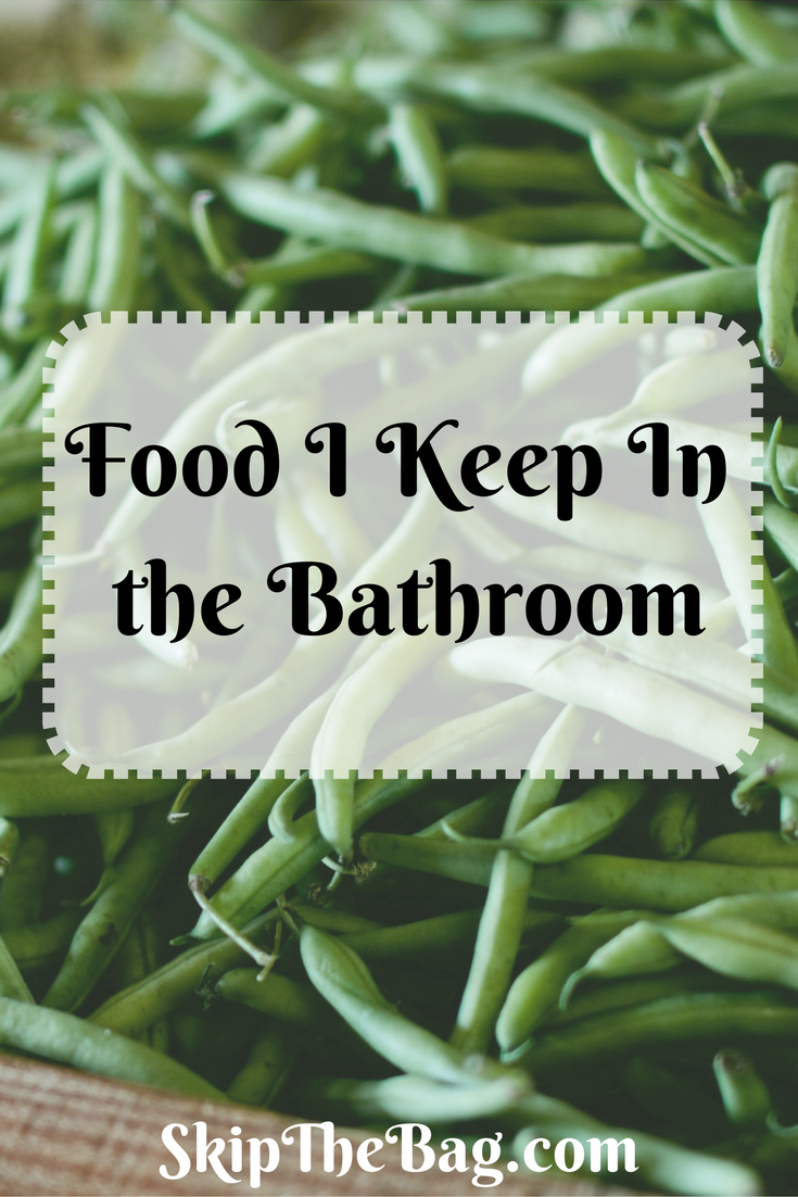 Skip The Bag Food I Use In The Bathroom