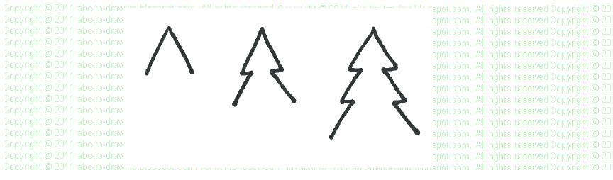 ABC To Drawing: Another simple Christmas Tree