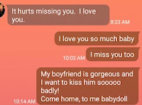 https://www.avgangry30something.com Screen shot of text messages