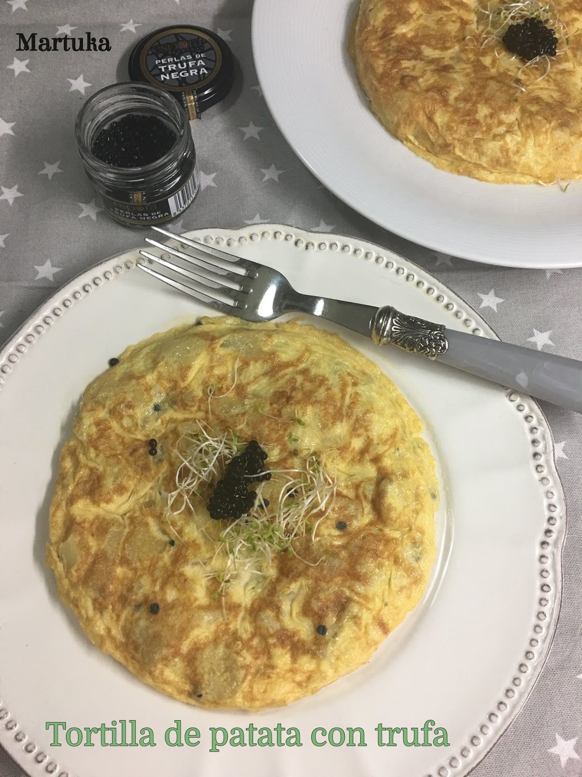 Las recetas de Martuka Tortilla De Patata Con Trufa