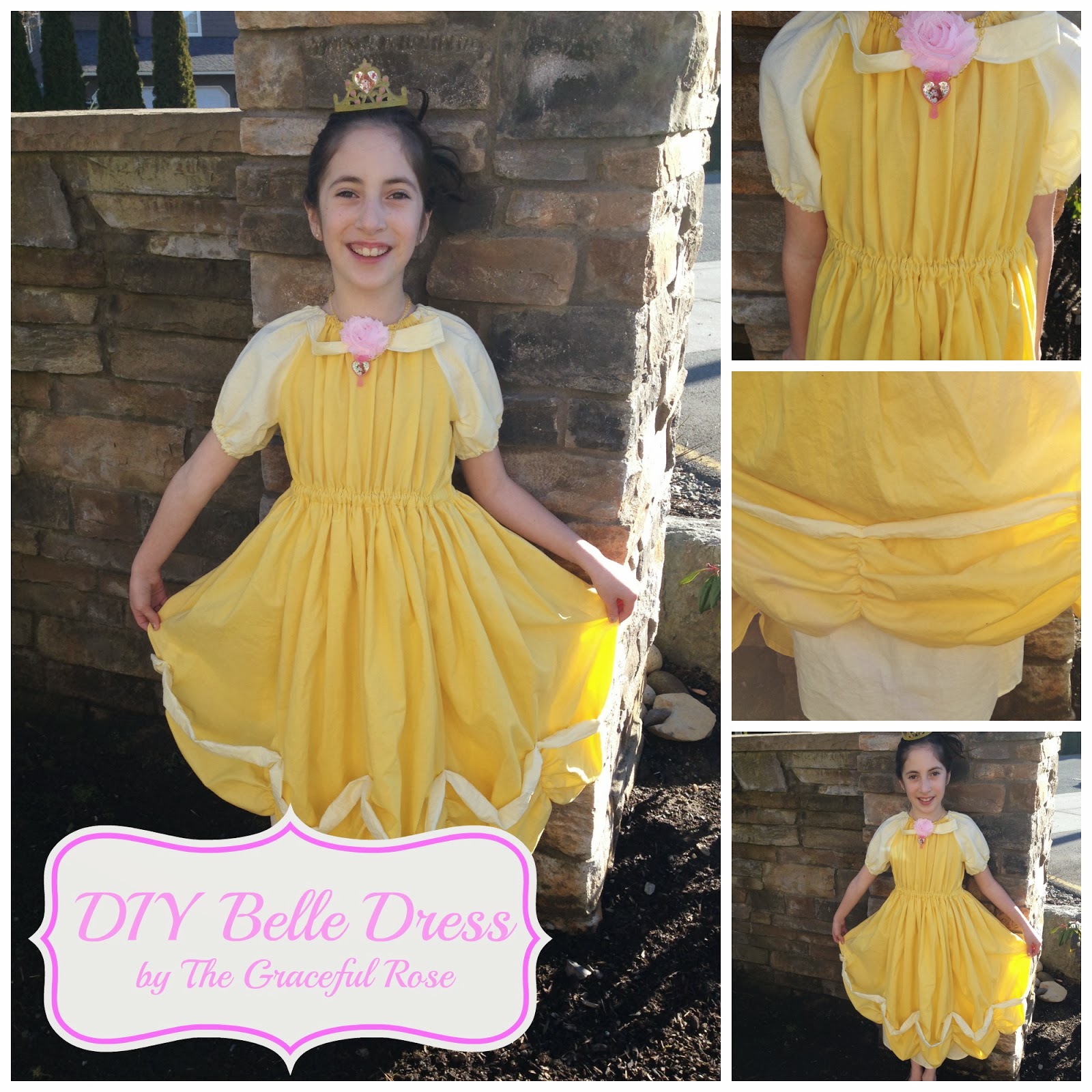 The Graceful Rose: Princess Dress for my Princess - Belle Edition
