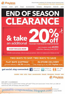 Free Printable Payless Shoes Coupons Free Printable Payless Shoes Coupons