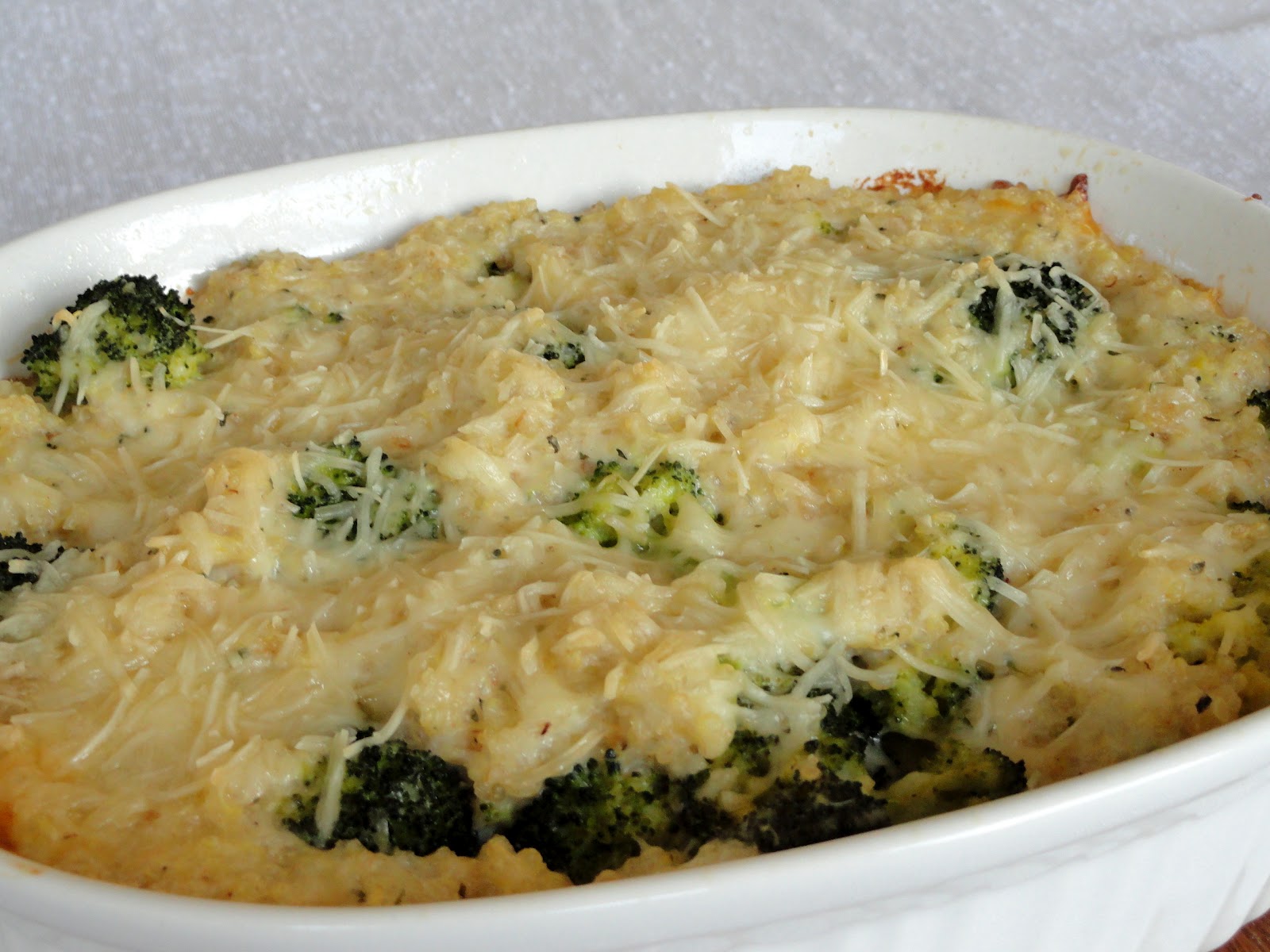 As Good As Gluten Broccoli Quinoa Casserole