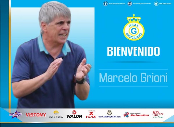 Oficial: Real Garcilaso, firma el técnico Grioni