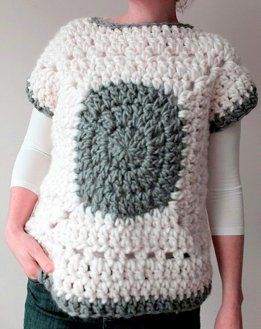 Tshirt top Crochet pattern