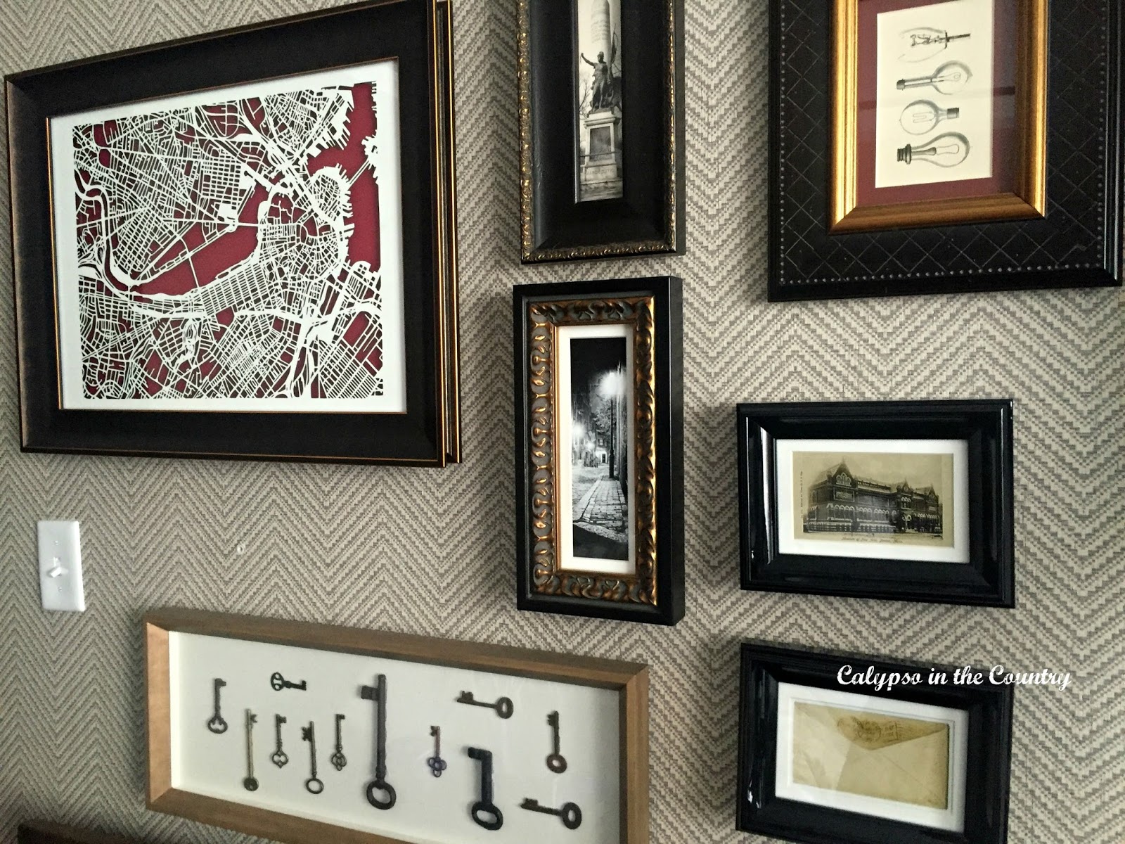 Gallery Wall Gallery Wall at the Liberty Hotel in Boston (formerly the Charles Street Jail!)