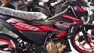 Satria F150 FI Stripping Baru - Merah Hitam Satria F150 FI Stripping Baru - Merah Hitam