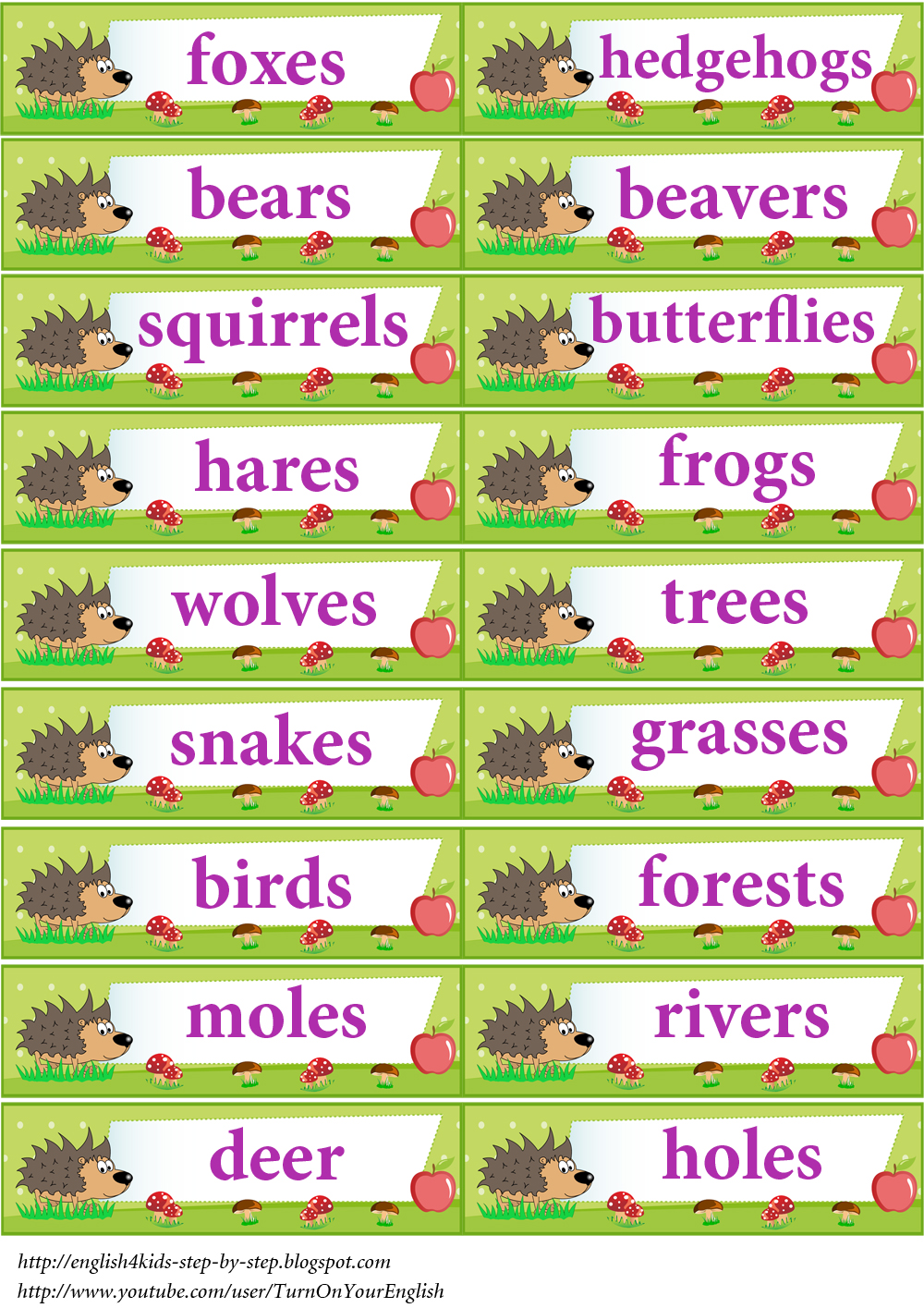 Nature для детей на английском. рисунок леса на word. Forest animals words. природа на английском для детей. английские карточки природа.