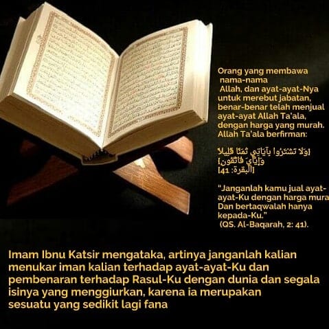 Meniti Jalan Shalafus Shaleh Karena Politik Mereka Menjual Ayat Demikian Murah