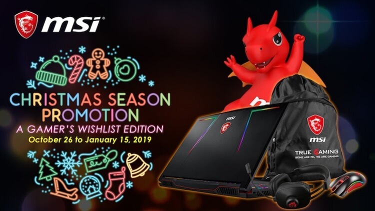 MSI Announces Christmas Season Promo