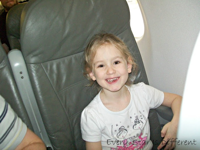 First time on an airplane