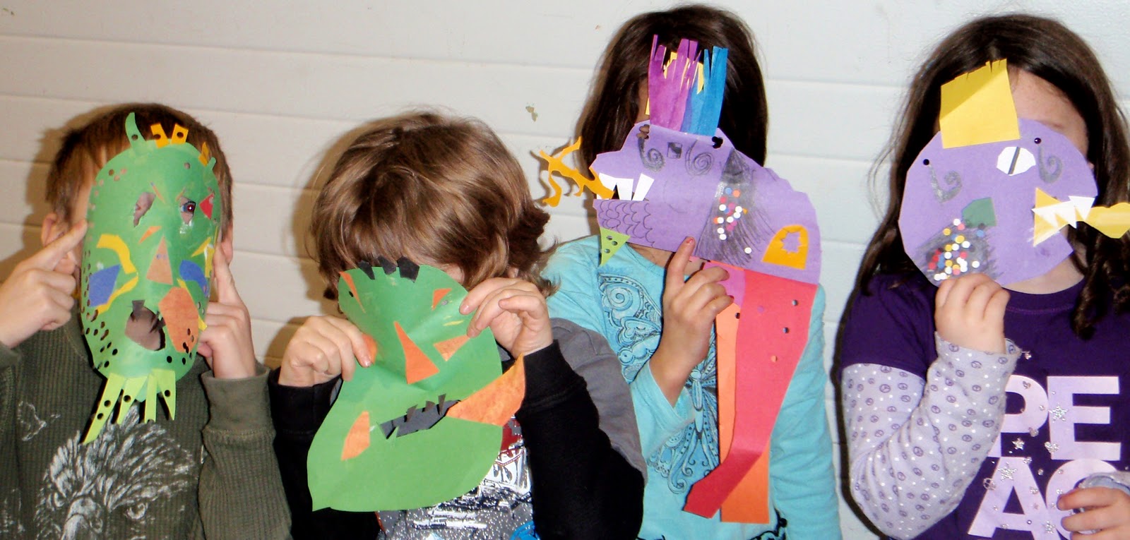 Fayston Elementary Art: Chinese New Year Dragon Masks