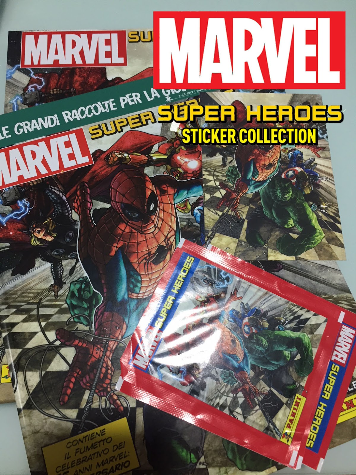 Marvel Super Heroes, il nuovo album di figurine Panini sugli eroi Marvel
