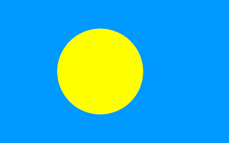 Bendera identitas negara Palau