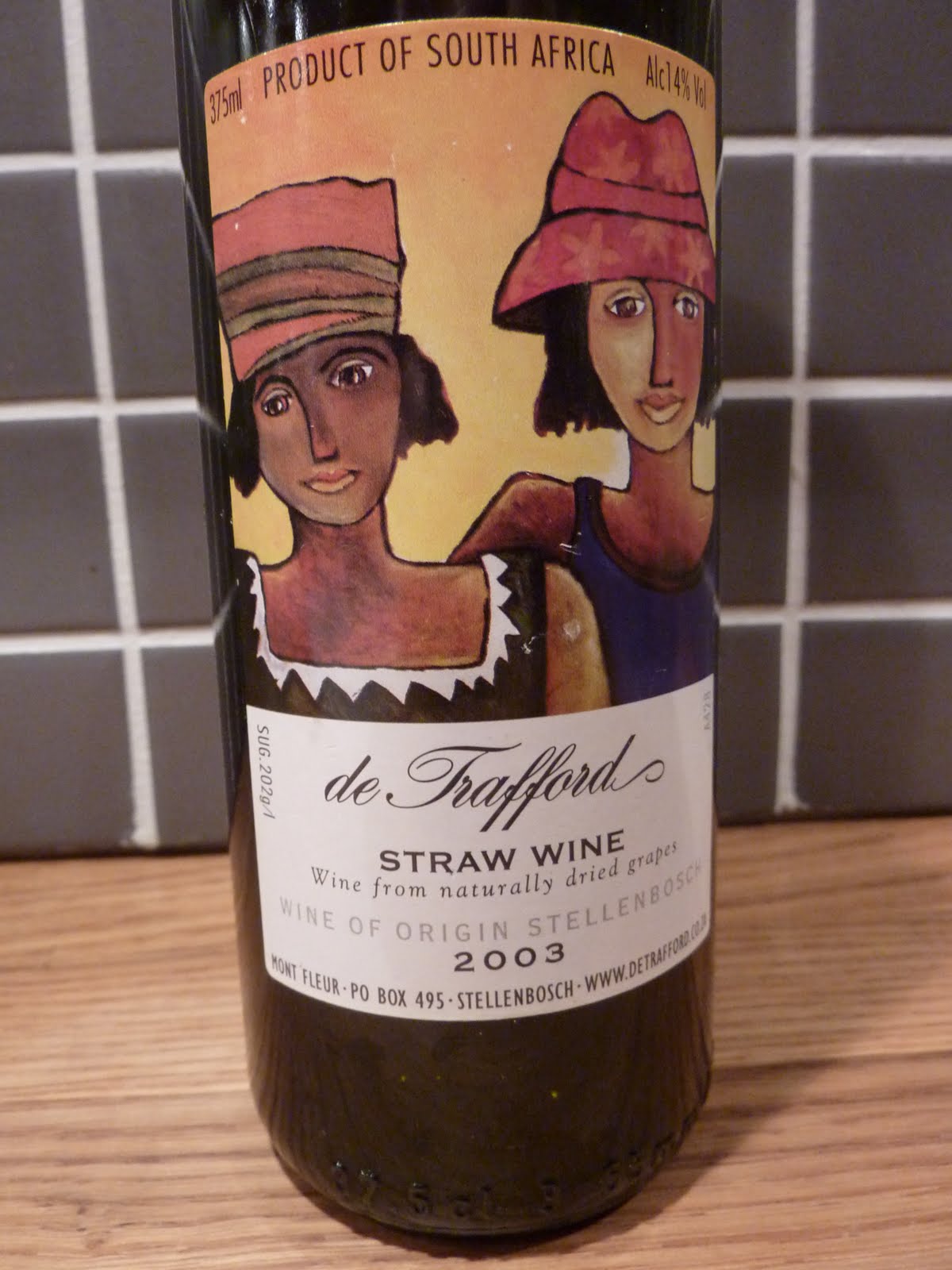 Australia Rock De Trafford Straw Wine 2003