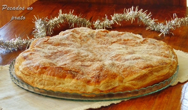 Receita da Tarte galette des rois de coco