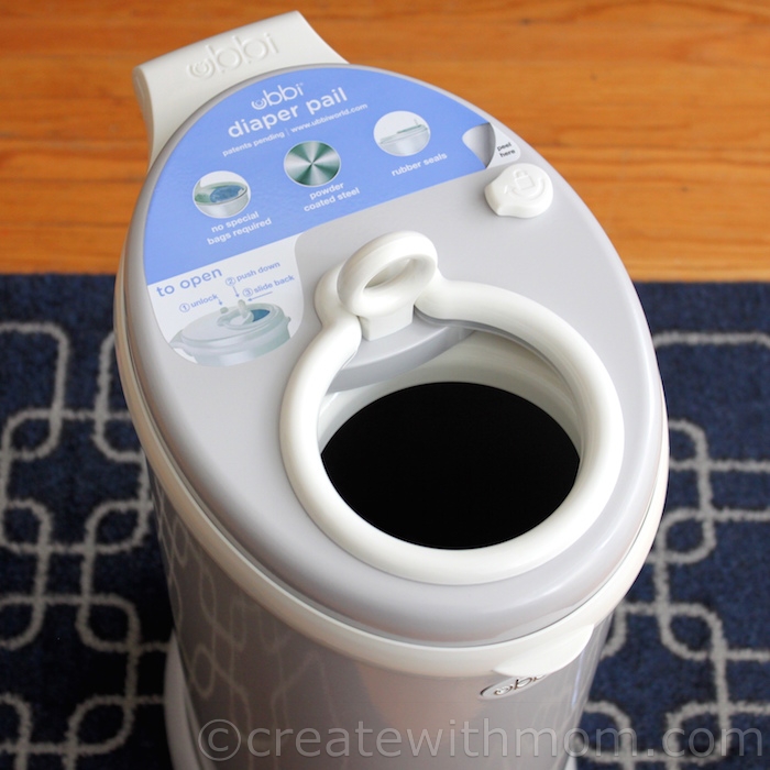 Create With Mom Ultramodern Steel Diaper Pail from Ubbi