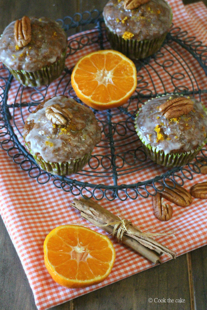 carrot-muffins, tangerine-muffins, muffins-de-zanahoria-y-mandarina