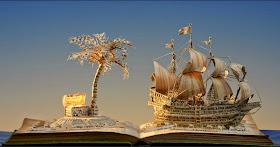 07-Treasure-Island-Su-Blackwell-Book-Fairy-Tale-Sculptures-www-designstack-co