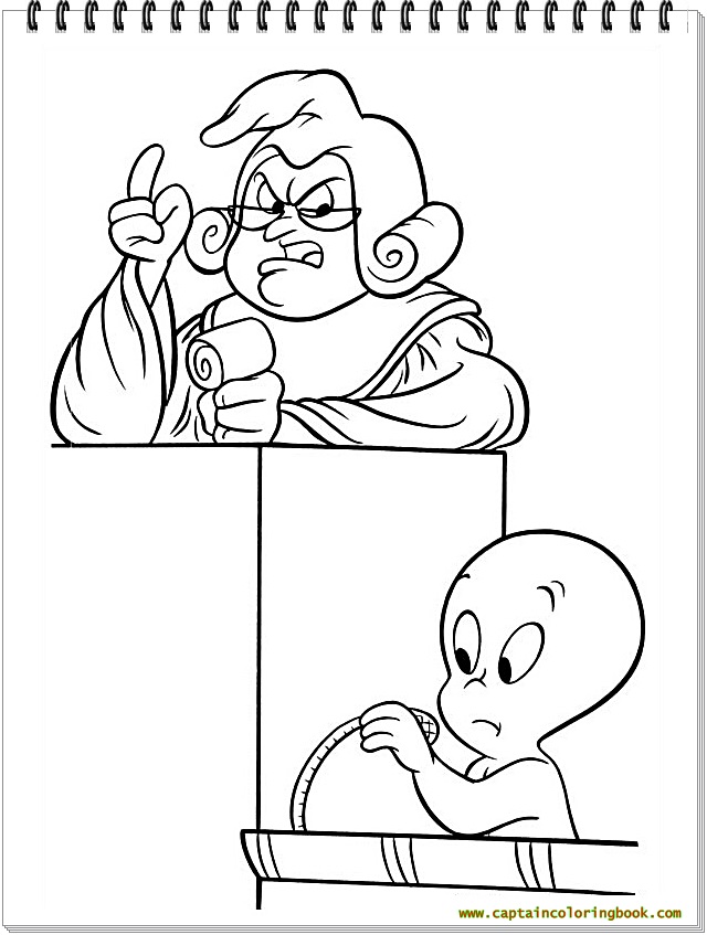 Best Coloring Pages Site: Casper And Birds Coloring Pages For Kids