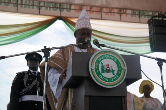 Photos from Ibikunle Amosun's inauguration as Governor of Ogun state. 1