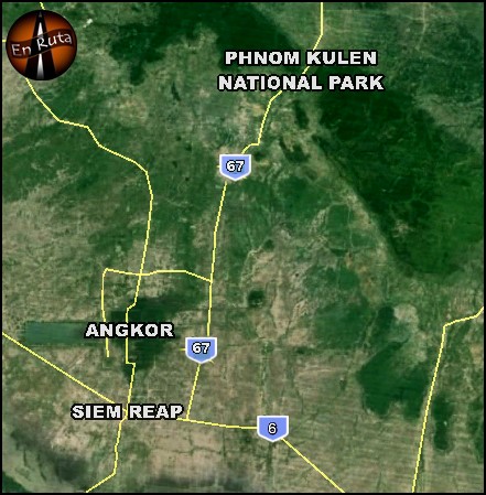 Phnom-Kulen-National-Park-Map
