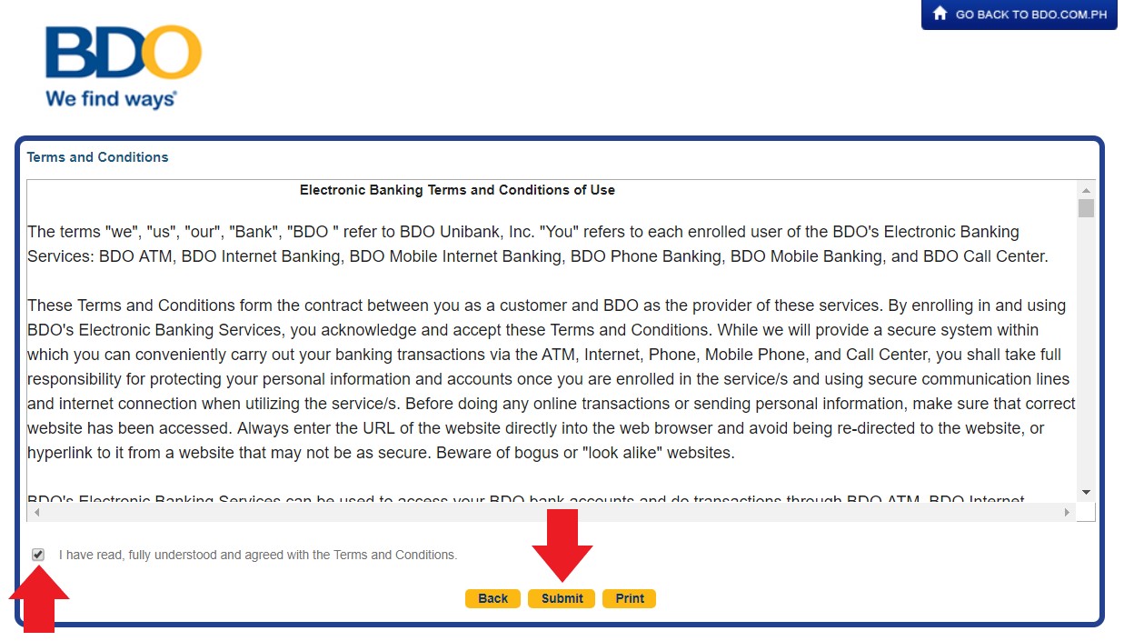 How To Apply For Bdo Online Banking Banking 1472