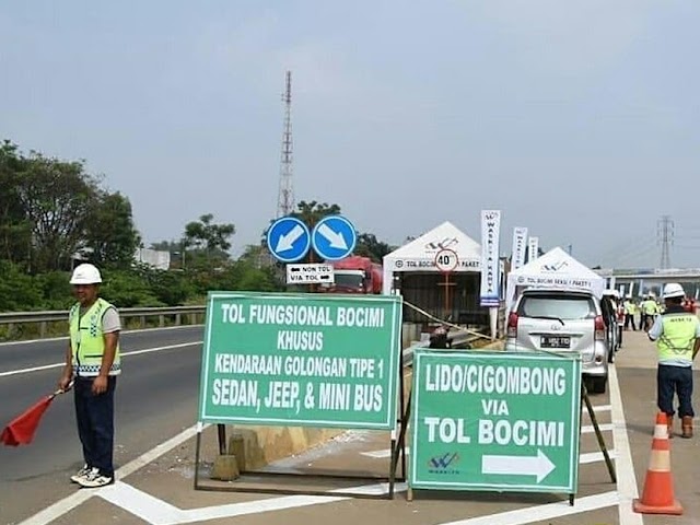 Tol Bocimi Dibuka untuk Jalur Mudik Mulai 8 Juni 2018