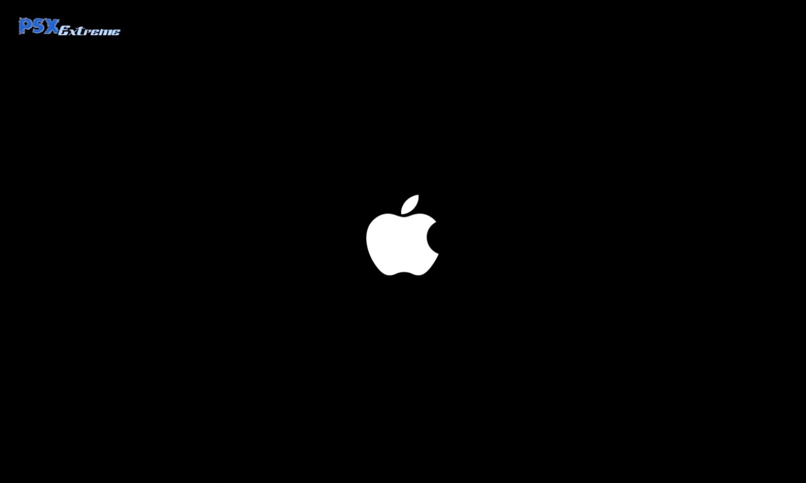 Apple Black Wallpaper