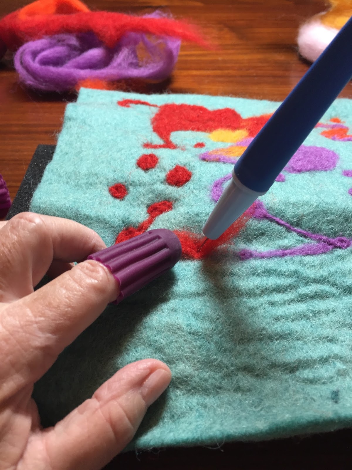 scribbleit Needle Felting Book Cover