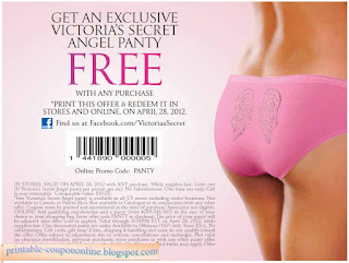 Free Printable Victoria's Secret Coupons