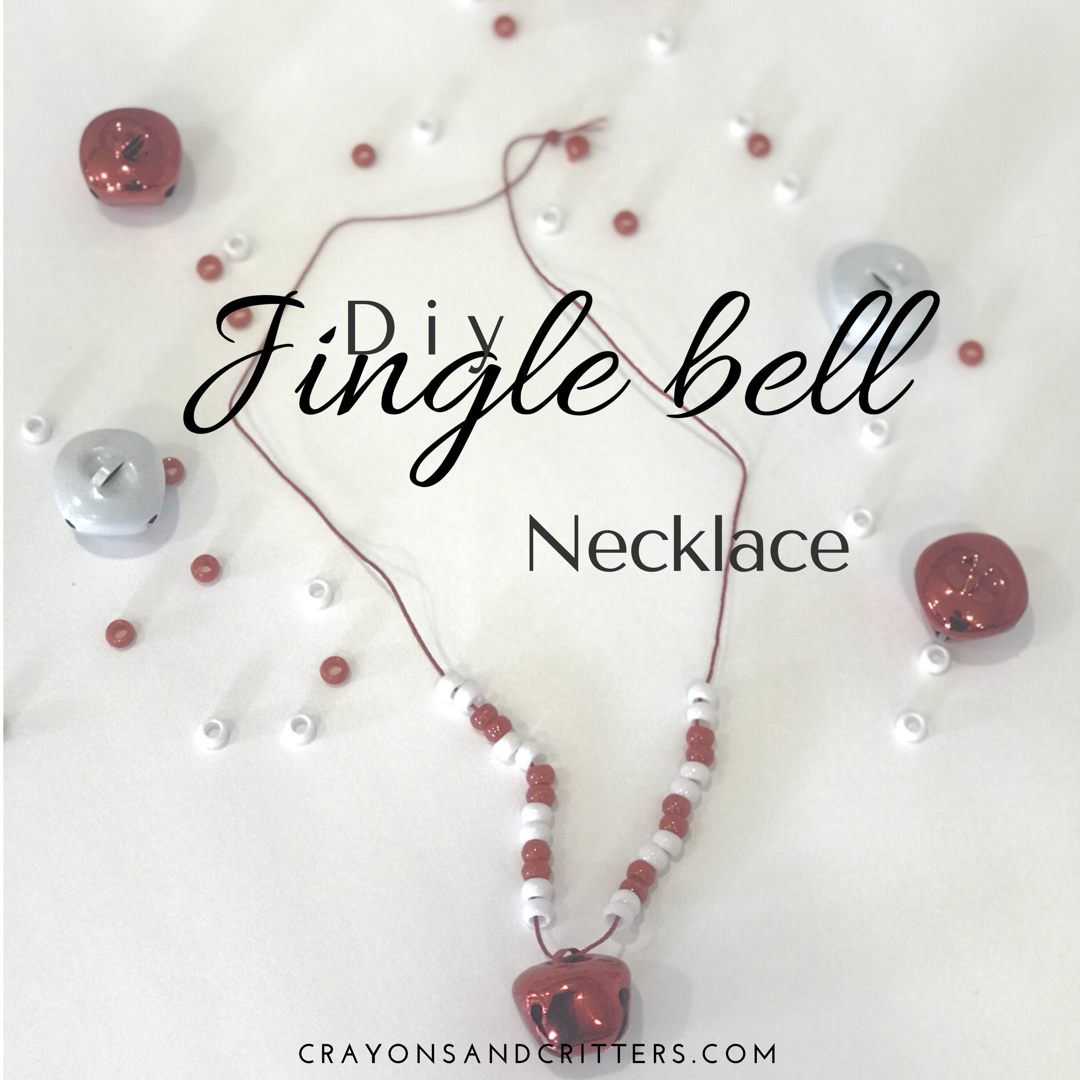 Crayons and Critters DIY Jingle Bell Necklace