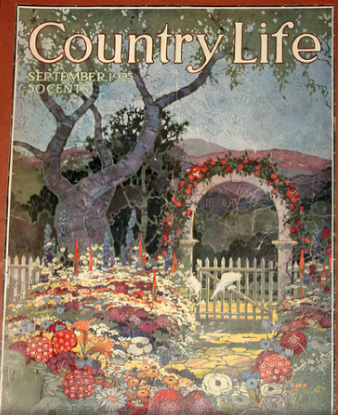 September 1925 Country Life magazine cover