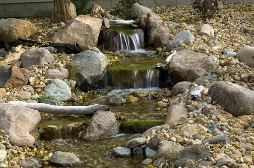 Backyard waterfall design ideas