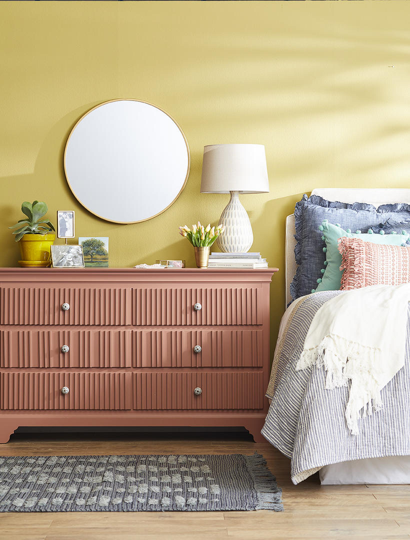 Feature Coral on Furniture