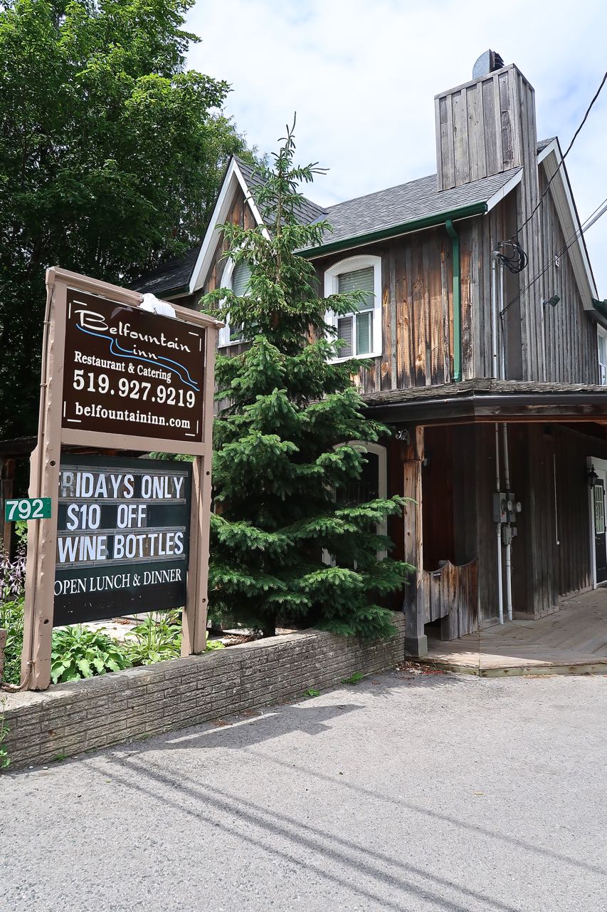 Scrumpdillyicious The Belfountain Inn on the Credit River