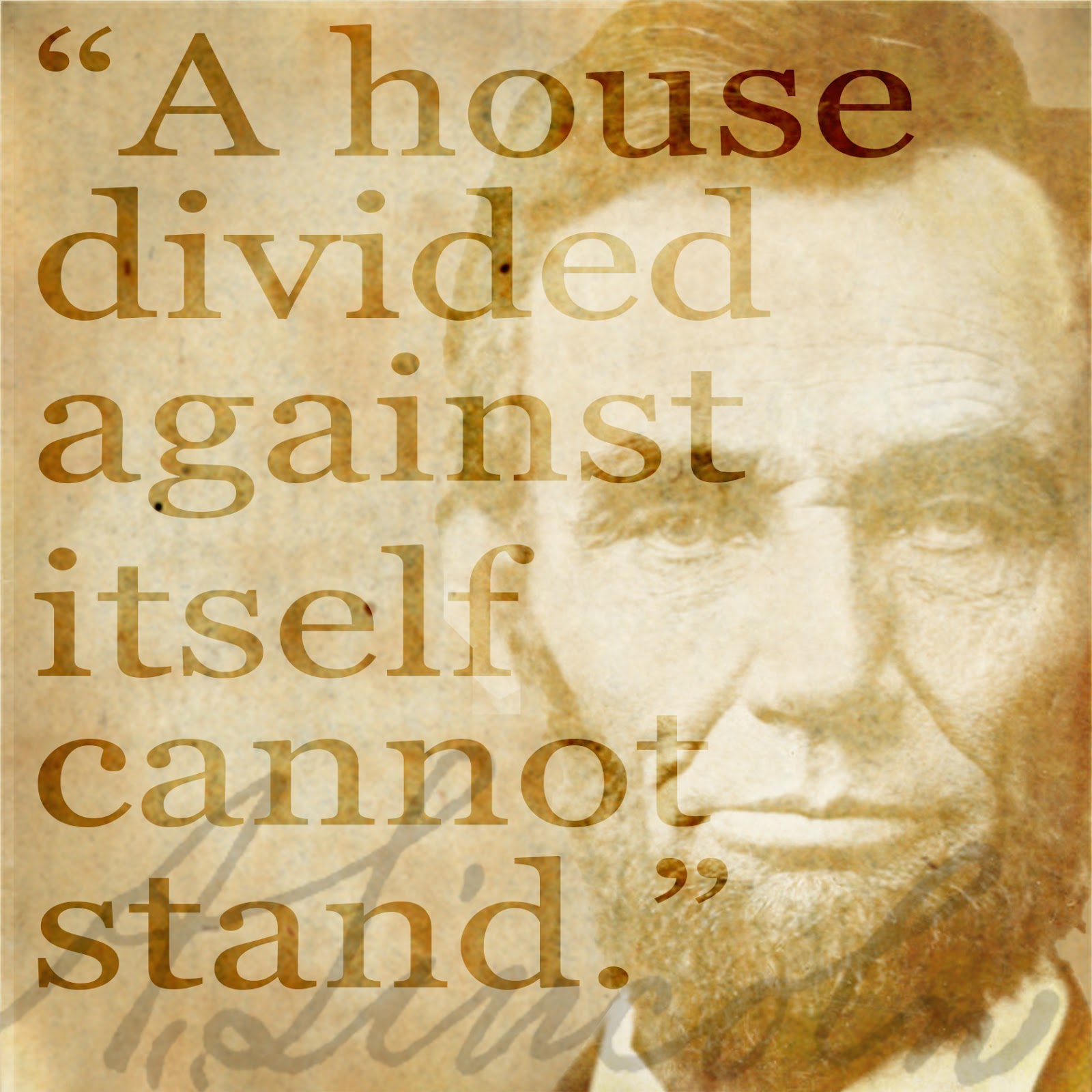 A House Divided Cannot Stand, or Can it?