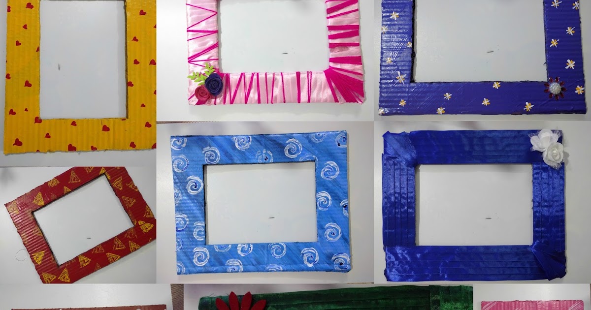Creative Fish At Work How to make photo frames in under 30 minutes