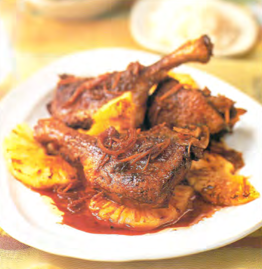 How to Make Cambodian Duck with Pineapple and Coriander Asian Cooking