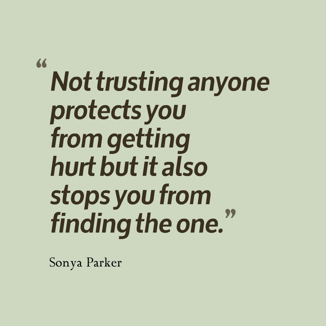 Quotes About Not Trusting People Trust Quote ~ Author Sonya Parker Quotes