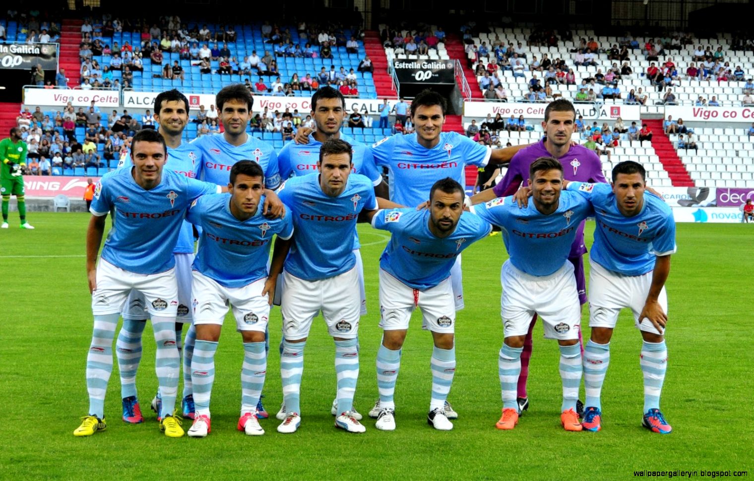 Football Wallpaper Celta De Vigo Fc Team Squad Wallpaper Gallery