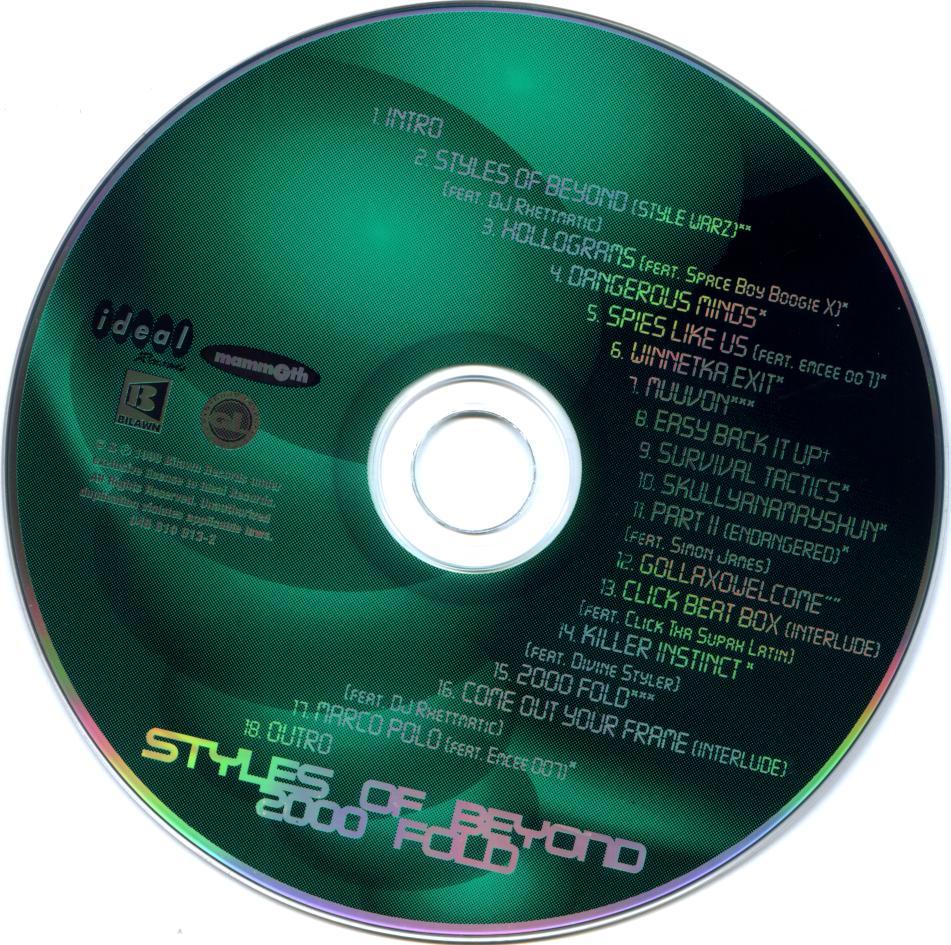 Styles Of Beyond – 2000 Fold (1998) Flac + 320kbps – RlsMaradona